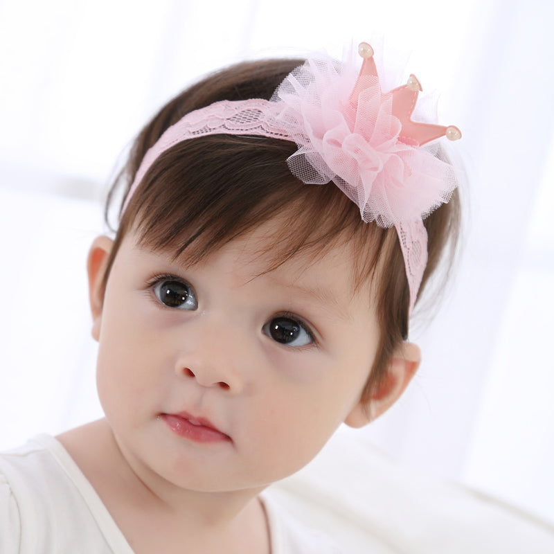 Baby Girl Red Crown Headband: The Perfect Accessory for Your Little Princess